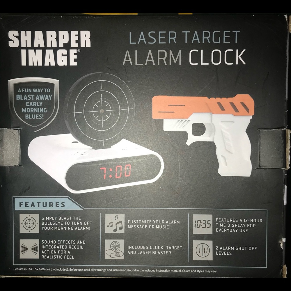 Sharper Image Alarm Clock
